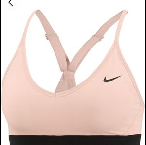Nike Women's Dri Fit Indy Pink Sports Bra ** Large **